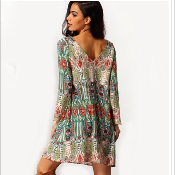 BOHO STYLE DRESS - Picture 3 of 8