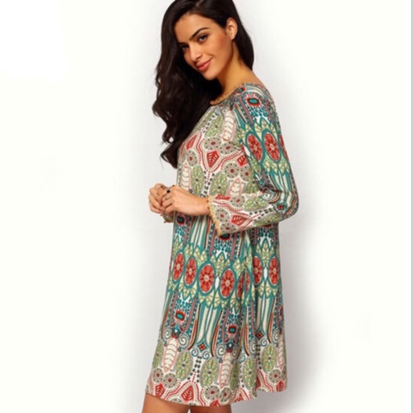 BOHO STYLE DRESS - Picture 4 of 8