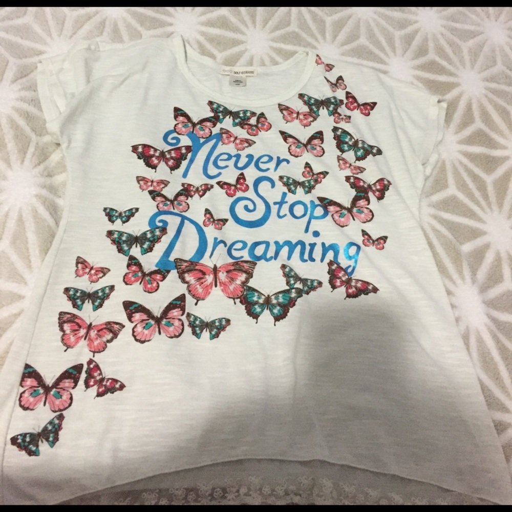 Cute crenels top with quote