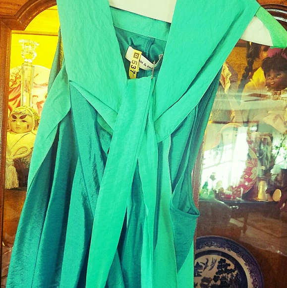 Beautiful! Turquoise blue dress!! - Picture 2 of 4