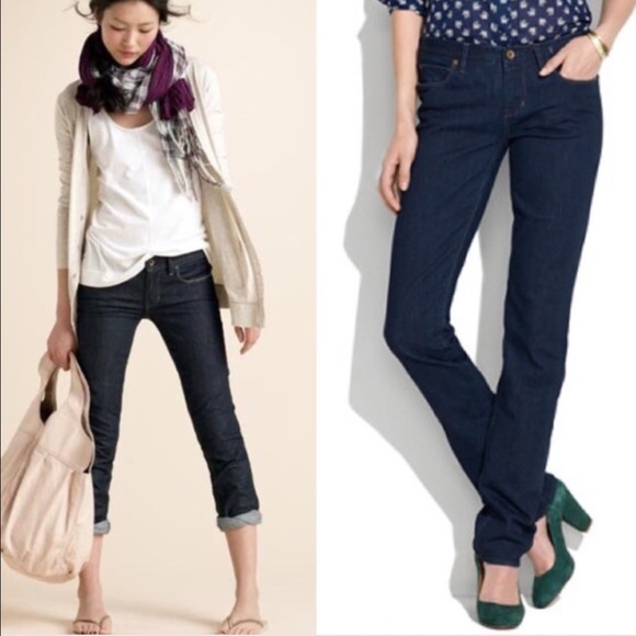 MADEWELL Rail Straight Jeans in Madewell Was - Picture 1 of 4