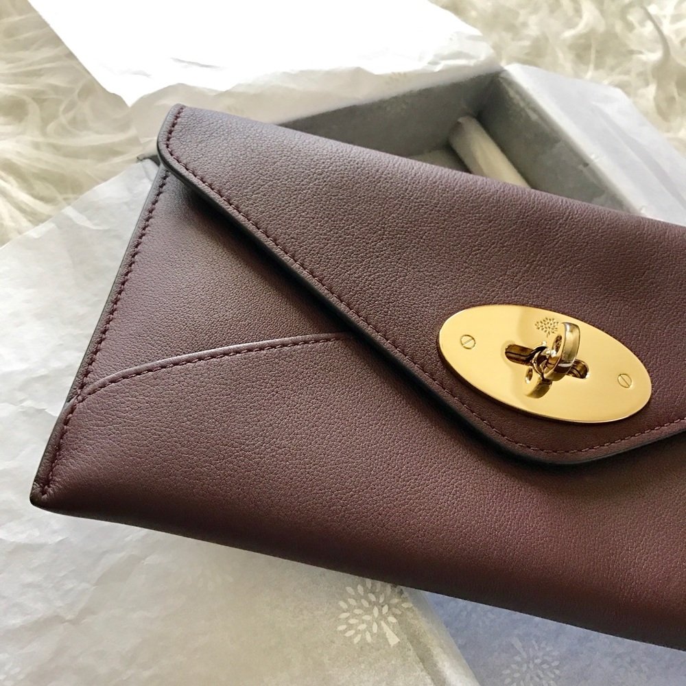 Mulberry Darley Wallet Oxblood