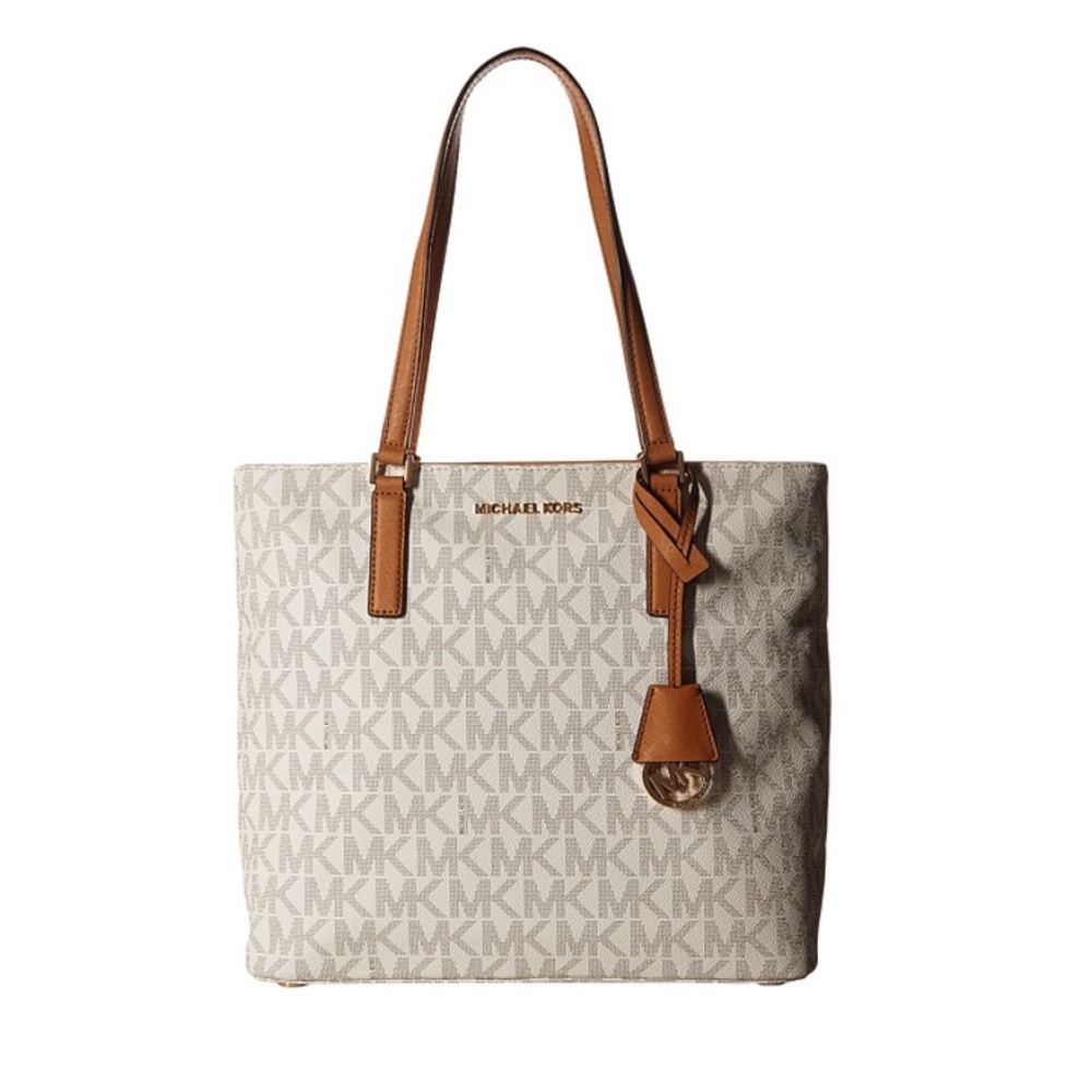 Michael Kors Morgan Color Vanilla Medium Tote 👜 - Picture 1 of 5