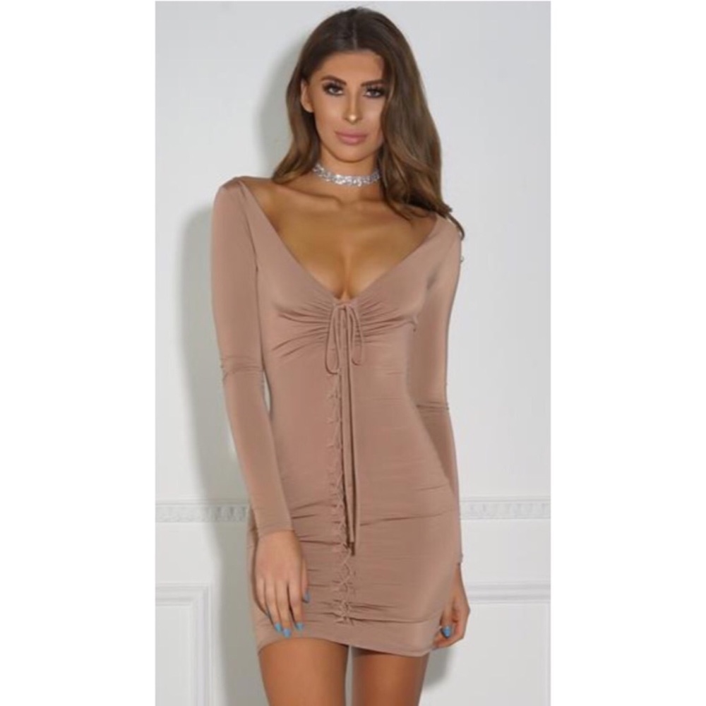 Emmalyn Dress -Mocha