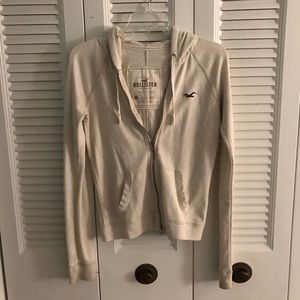 Hollister zip up hoodie