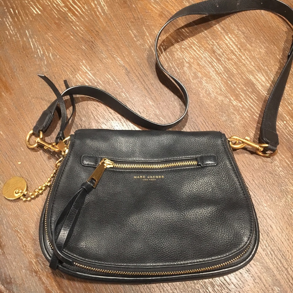 Marc Jacobs Recruit leather saddle bag