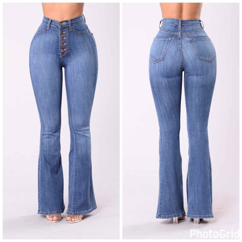 Fashion Nova Flared Jegging Jean