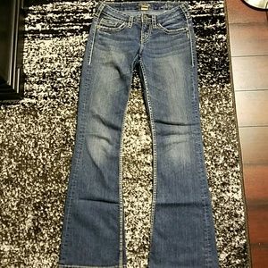 Silver jeans