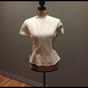 30's Style Fitted Blouse with Sparkle!
