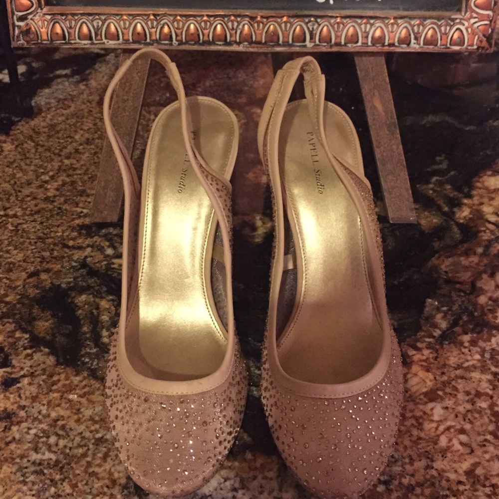 Cinderella style heels with Beautiful