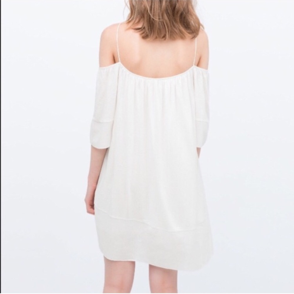 Zara Off The Shoulder Dress - Picture 3 of 8