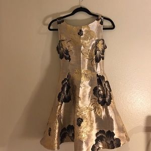 Peony Jacquard Dress
