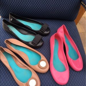 Okay flats - set of three