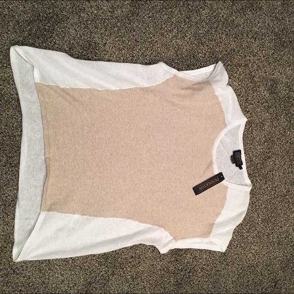 Pendleton Cotton/Linen Blend Neutral Color Top - Picture 1 of 2