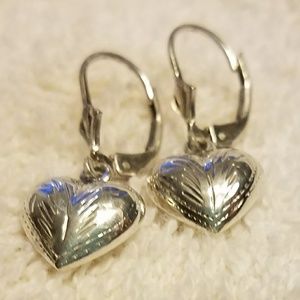 Sterling Silver heart Earrings