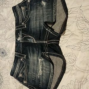 Jean shorts