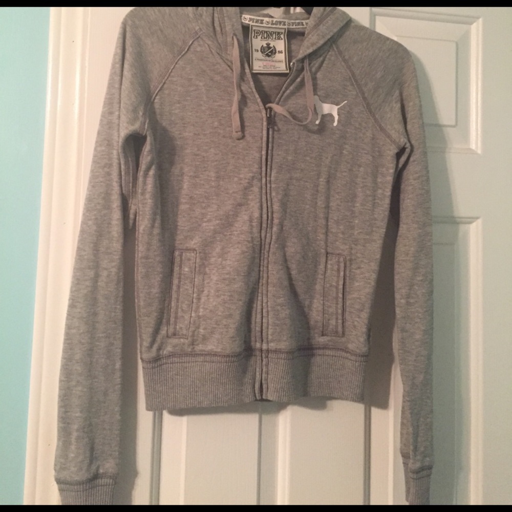 VS PINK zip up jacket!