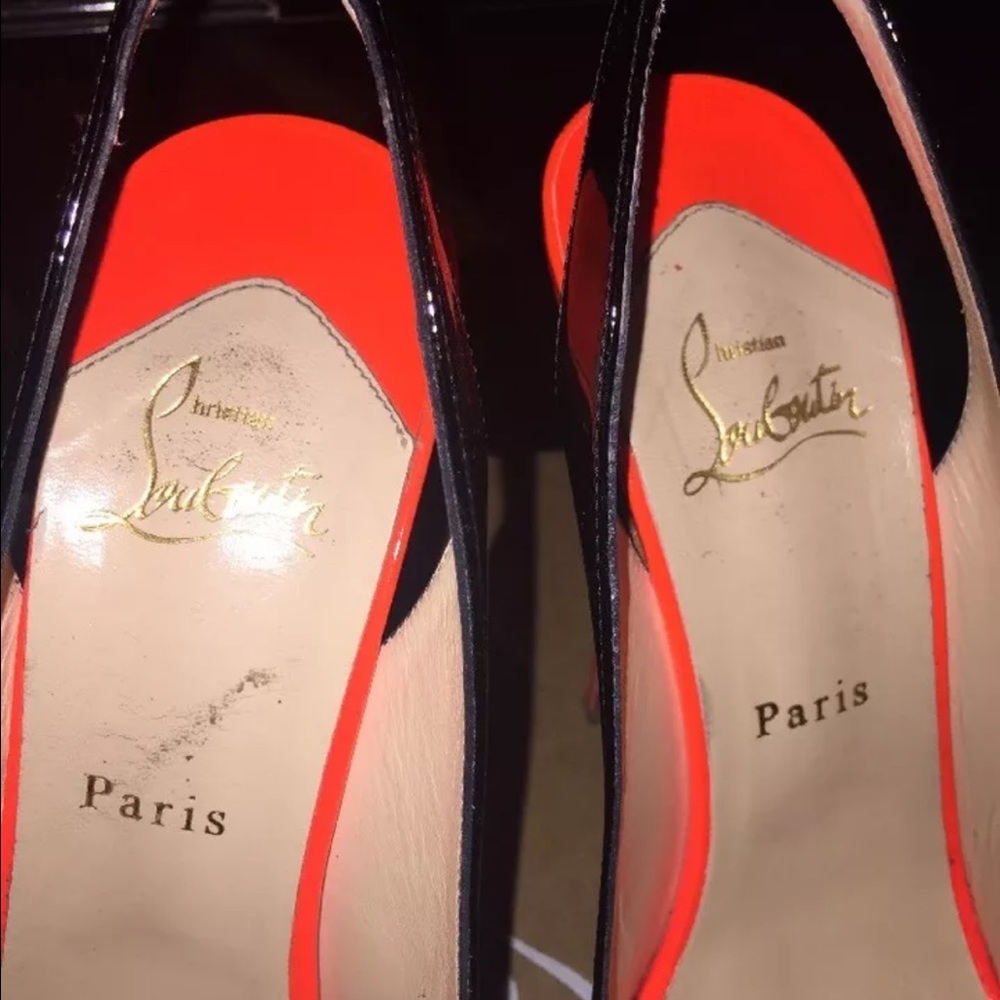 Christian Louboutin Lady Peep Heels size 40