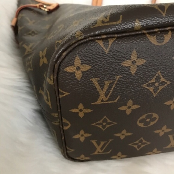 Limited Edition Louis Vuitton Turquoise Neverfull - Picture 7 of 8