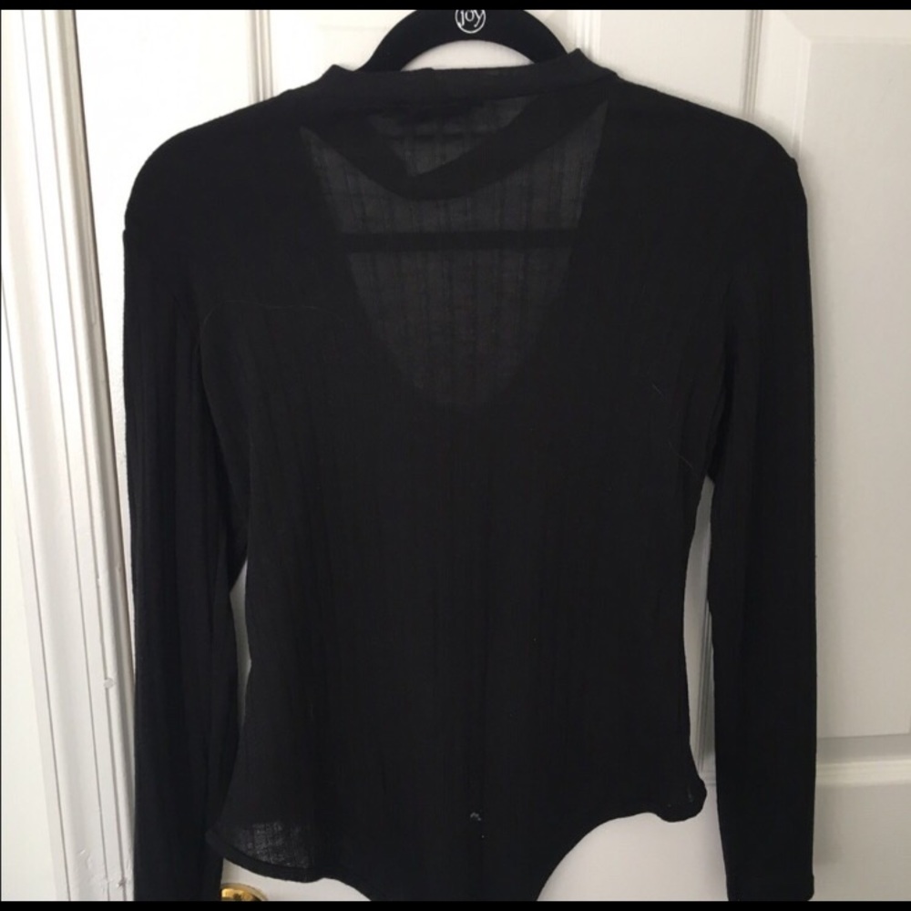 Boohoo Choker Neckline Bodysuit