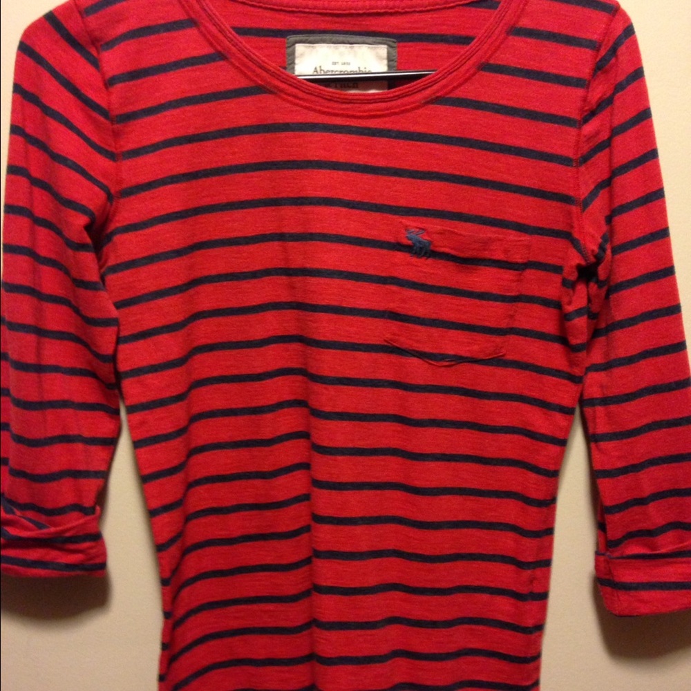 Striped quarter length