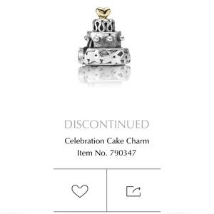 ✨Flash Sale✨Pandora 'Celebration' Cake