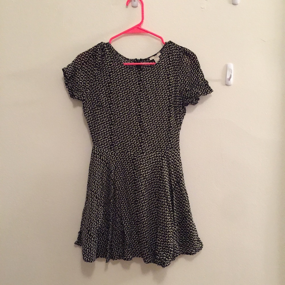 Forever 21 Fun Fish Print A Line dress!