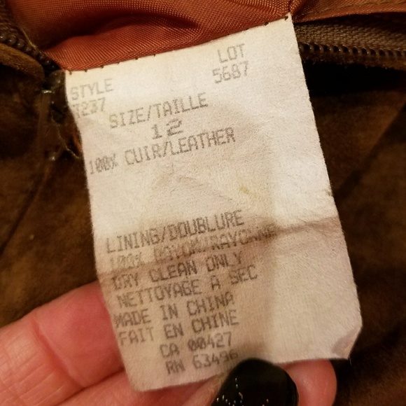 SOLD-Rad, VINTAGE, leather skirt!! - Picture 5 of 6