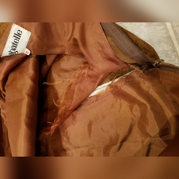 SOLD-Rad, VINTAGE, leather skirt!! - Picture 6 of 6