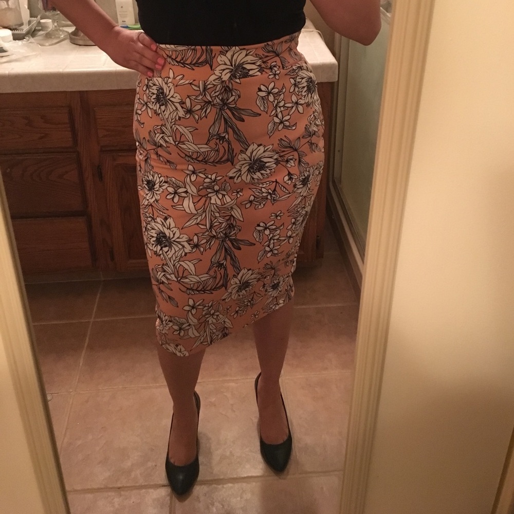 Floral skirt
