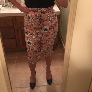 Floral skirt