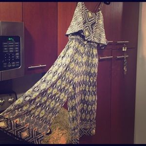 Boho Bohemian Midi Tribal ROMPER Pantsuit Festival