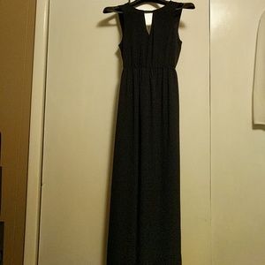 Long black dress