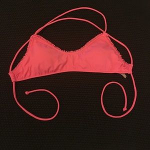 Victoria's Secret Swim - Vs ruffle bralette bikini top size medium Victoria's Secret Swim - Vs ruffle bralette bikini top size medium