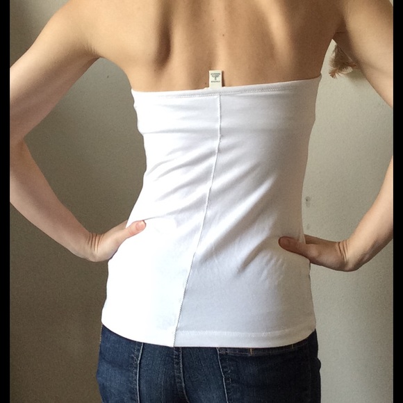 SOLD Carla White Lace Tube Top Summer Stretch! - Picture 5 of 8