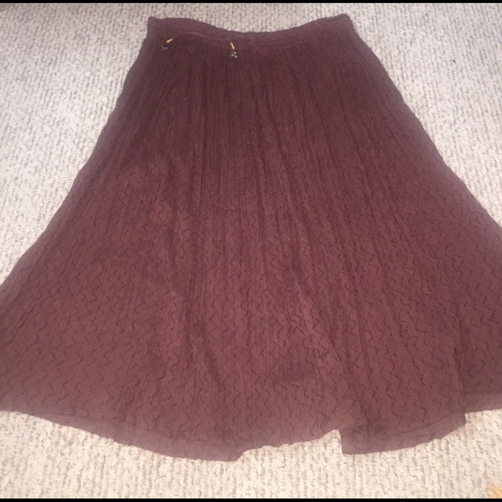 Vintage Le Mieux broom skirt