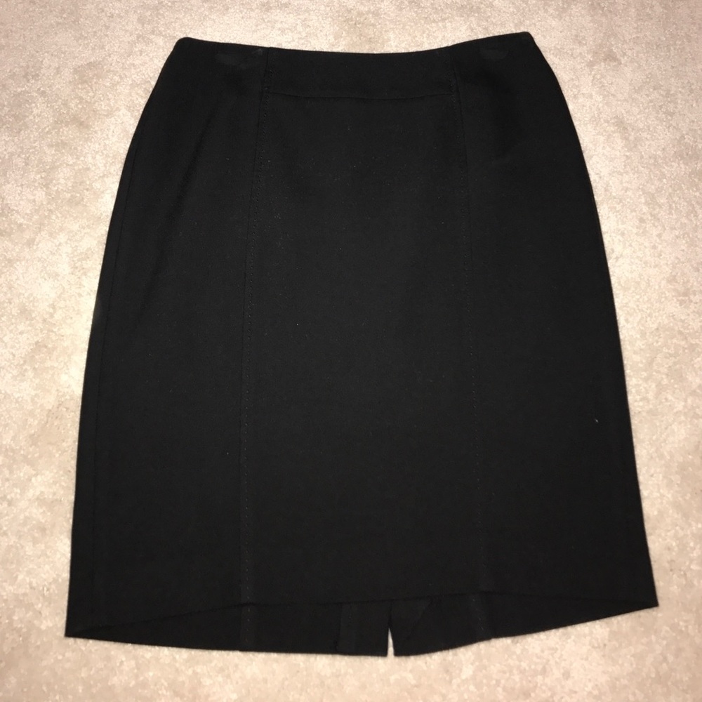 Loft black pencil skirt