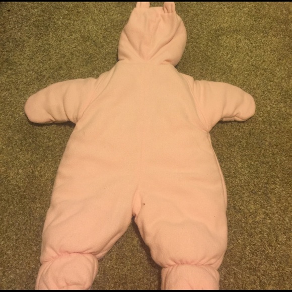 pink snow suit - Picture 3 of 4
