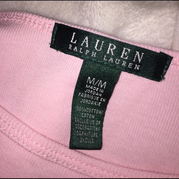 Women's Pink Ralph Lauren Top//Medium - Picture 2 of 3