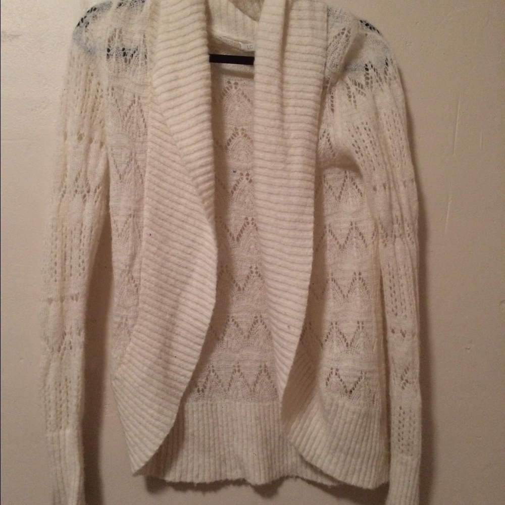 Cream cardigan