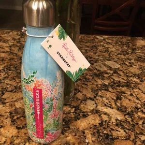 Lilly pulitzer Starbucks S'well bottl