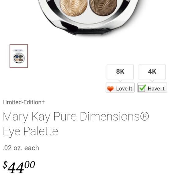 Mary Kay Pure Dimensions Eye Palette - Picture 6 of 7