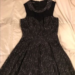 Swingy raw-hem Bebe cocktail dress
