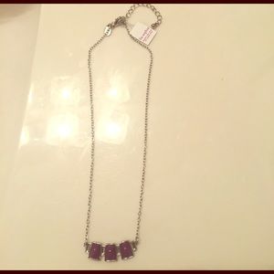 Lia Sophia Purple necklace