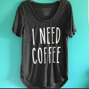 I Need Coffee Shirt