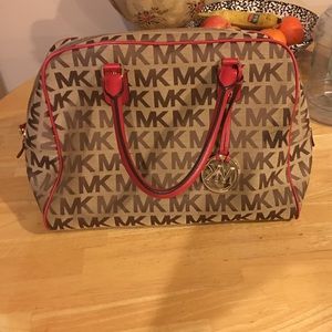 MK satchel (mid-large size)