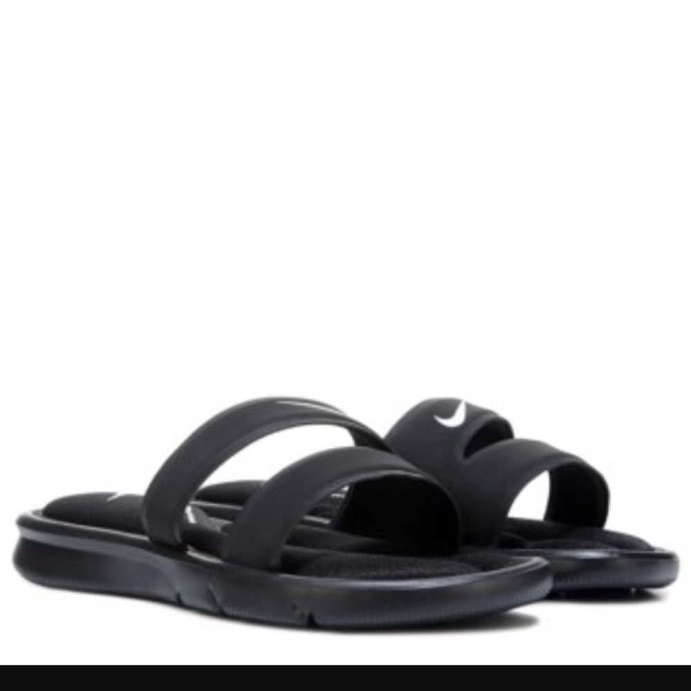 Women's Ultra Comfort Slides Pink and Black