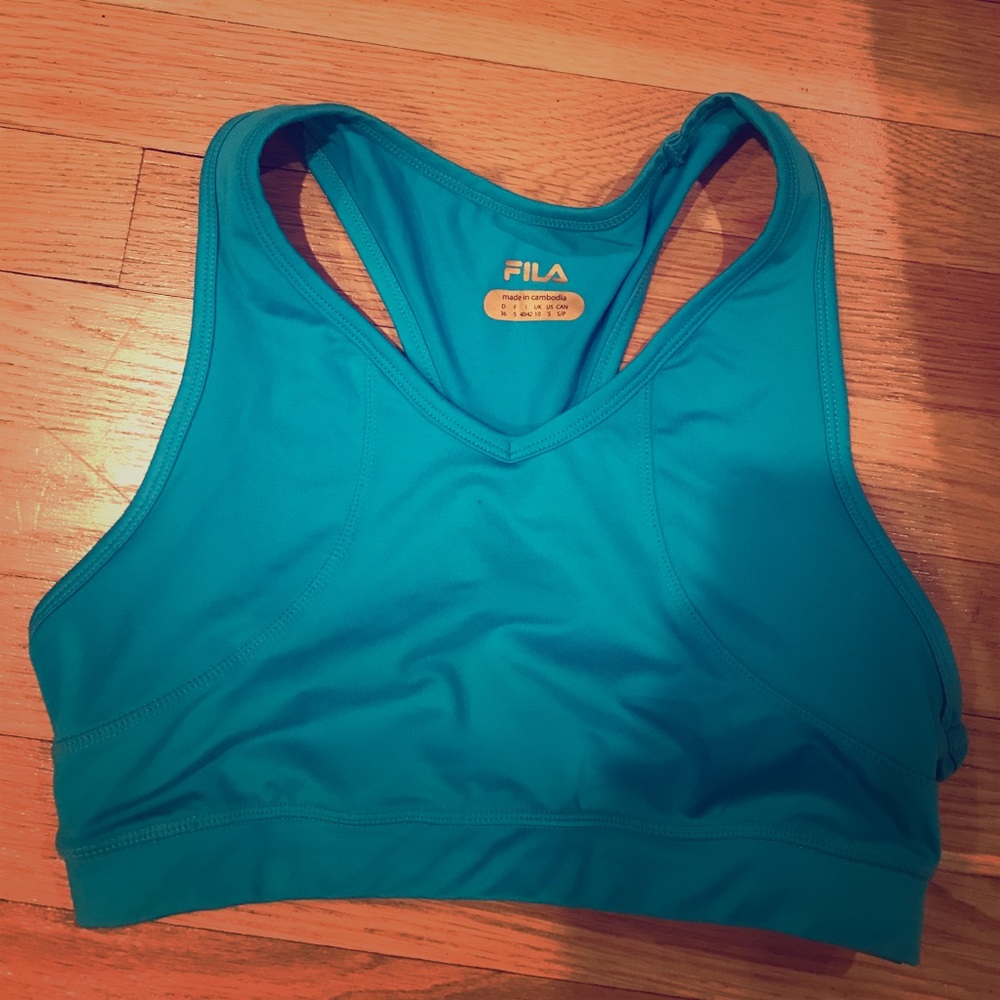 Small Blue Sports Bra