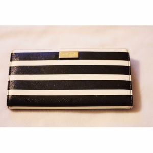 Black and White Kate Spade Wallet