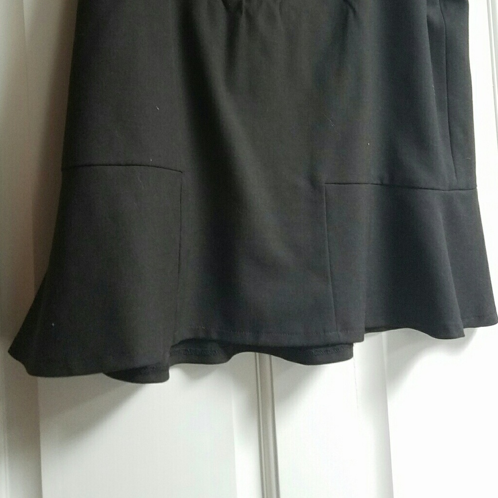 Dark Brown Midi Skirt